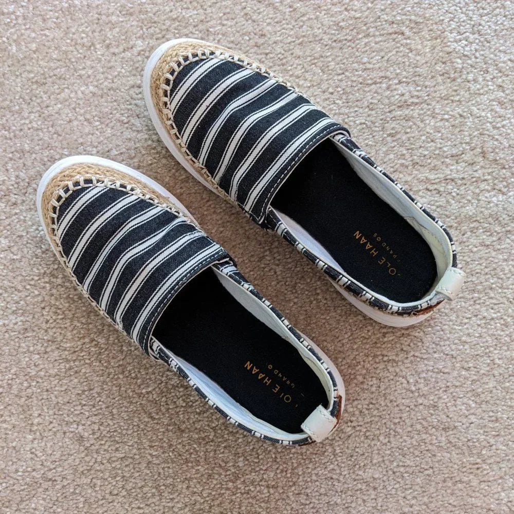 Cole Haan Ella Grand Espadrille Slip-on Loafer Women US Size 5 - Picture 7 of 7
